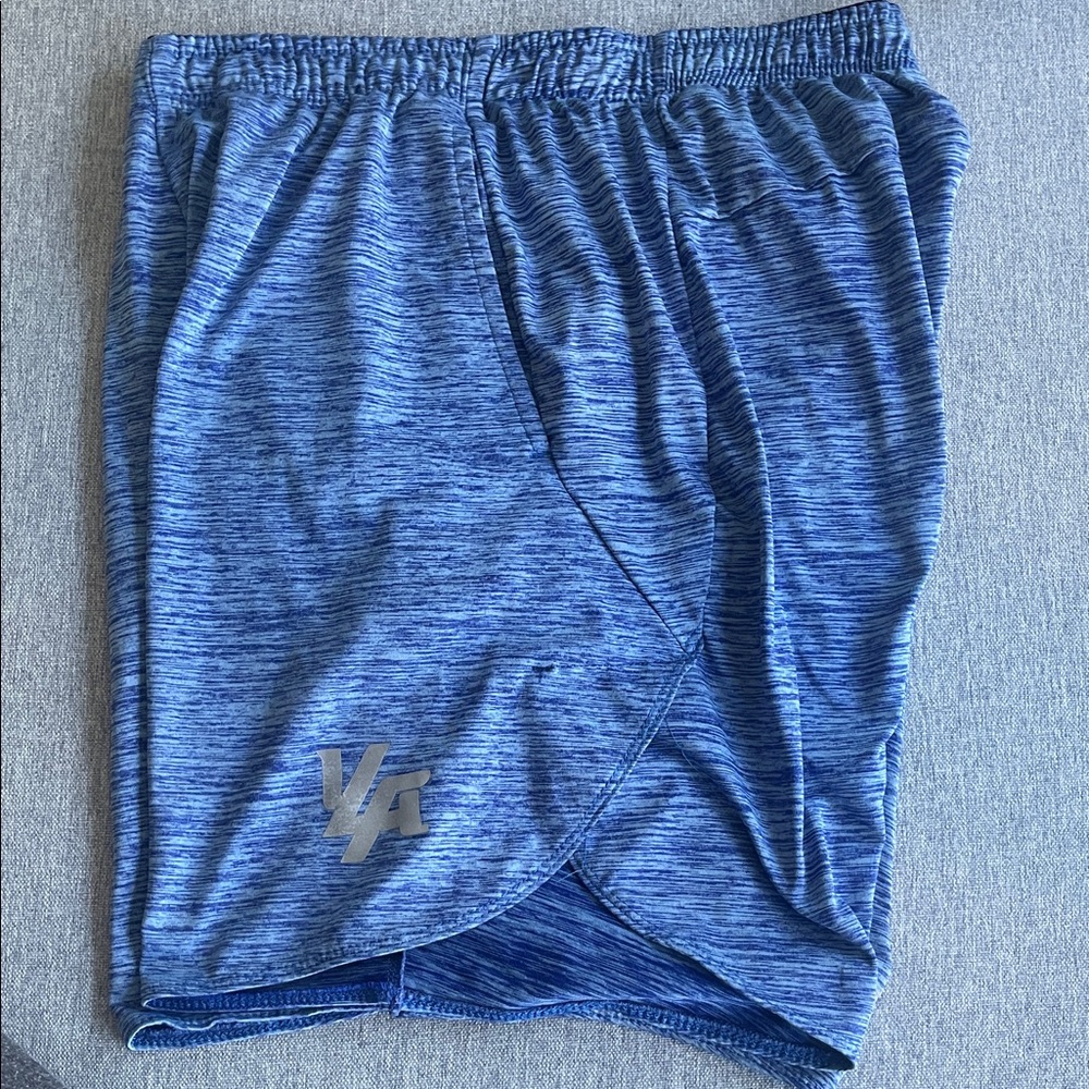 YoungLA Heather Blue Athletic Shorts